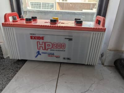 Ups with Exide HP 200 Battery (12v 130Ah) -100% working condition