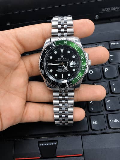 Rolex Deepsea Green Bezel Watch