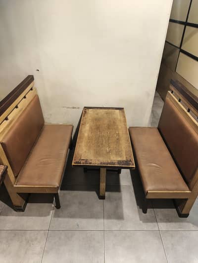 dining table and sofa restaurant
