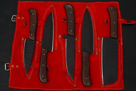 Kitchen Chef Set Knife | Wooden Handle | Knife for Sale
