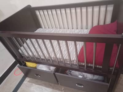 Baby Cot with mattress