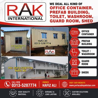New office container,prefab building,toilet,washroom,guard room,shed