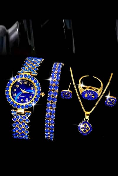 6pcs Diamond Watch