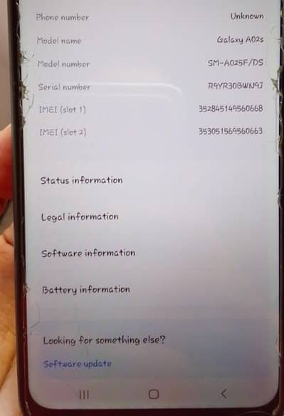 Samsung Mobile A02s