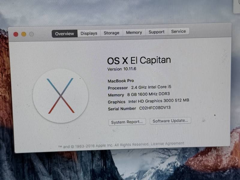 Macbook PRO 1