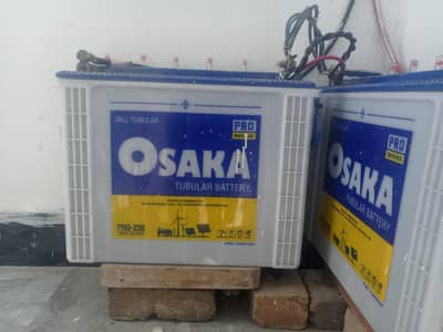Two Osaka 2500 Tubular