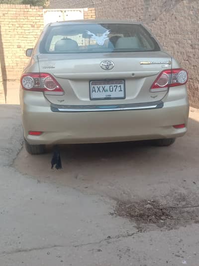 Toyota Corolla XLI 2012