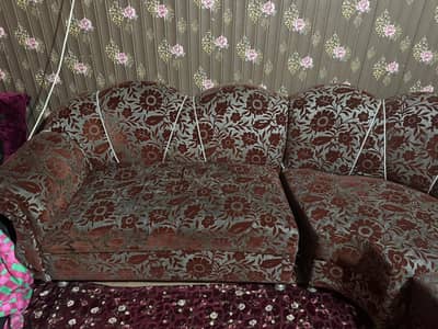 L shaped sofa set