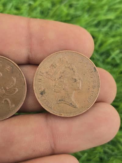 A variety of antique coins for sale
