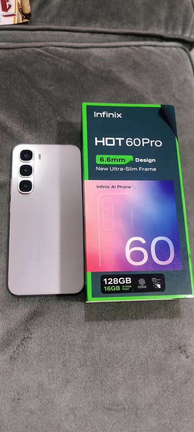 Infinix hot 60 pro 8+8/128