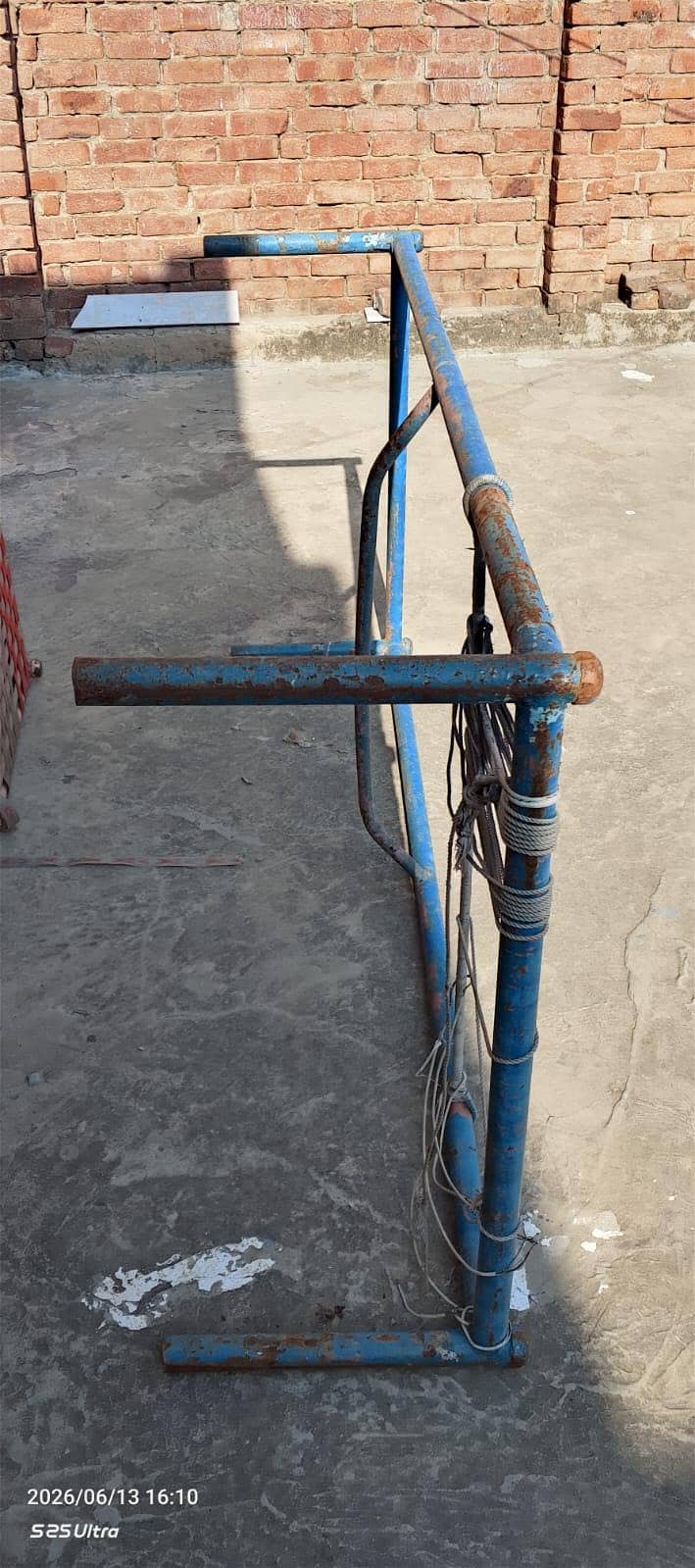 charpai Full Solid Iron 4