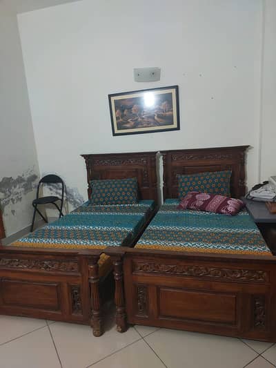 Single bed set/Beds/wooden single bed/bed for sale/Bed/two beds