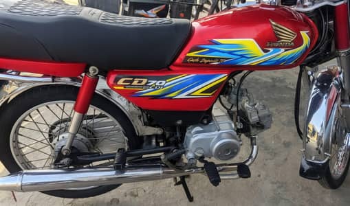 CD70 21 Model in red colour documents ok