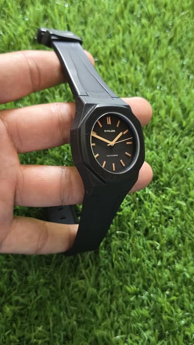 branded D1 melano polycarbon watch