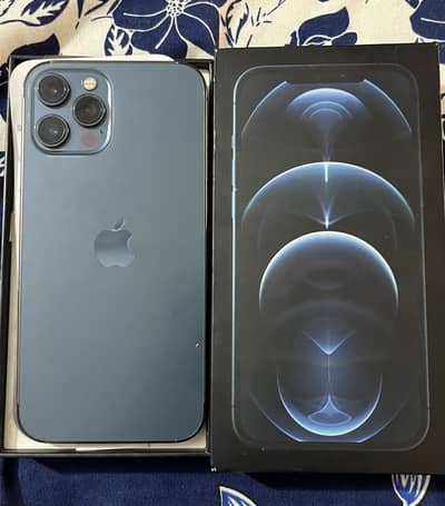 Apple iPhone 12 Pro Max PTA 128 with box cable