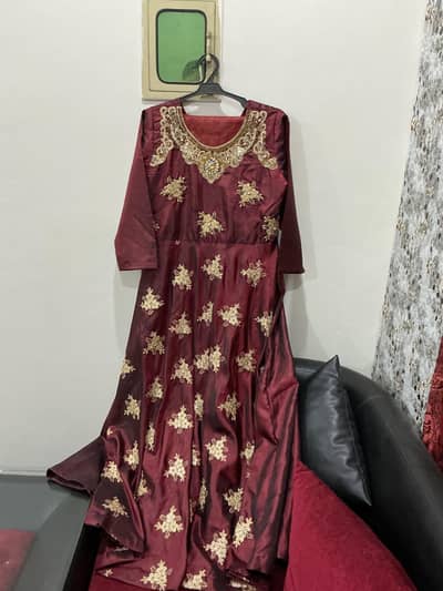 Maroon Maxi