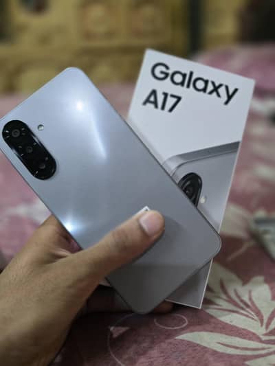 SAMSUNG GALAXY A17 OFFICIAL PTA APPROVED DUAL SIM WITH BOX 8/256