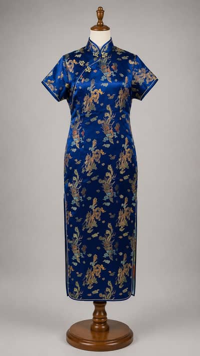 Shanghai Story Traditional Chinese Clothing Long Qipao Dress Pakistan