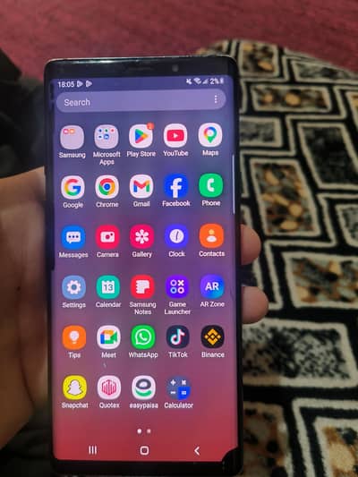 Samsung Mobile Note 9