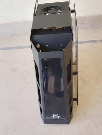 Twin Tigers Premium Open-Frame Gaming PC Case (10/10 Condition)