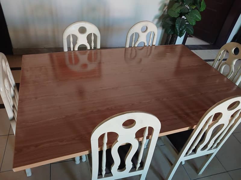6 SEATER DINING TABLE 2