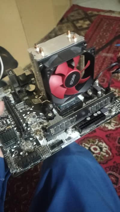 Ryzen 5 2600 with B450m