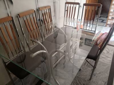 Dinning table 6 chairs