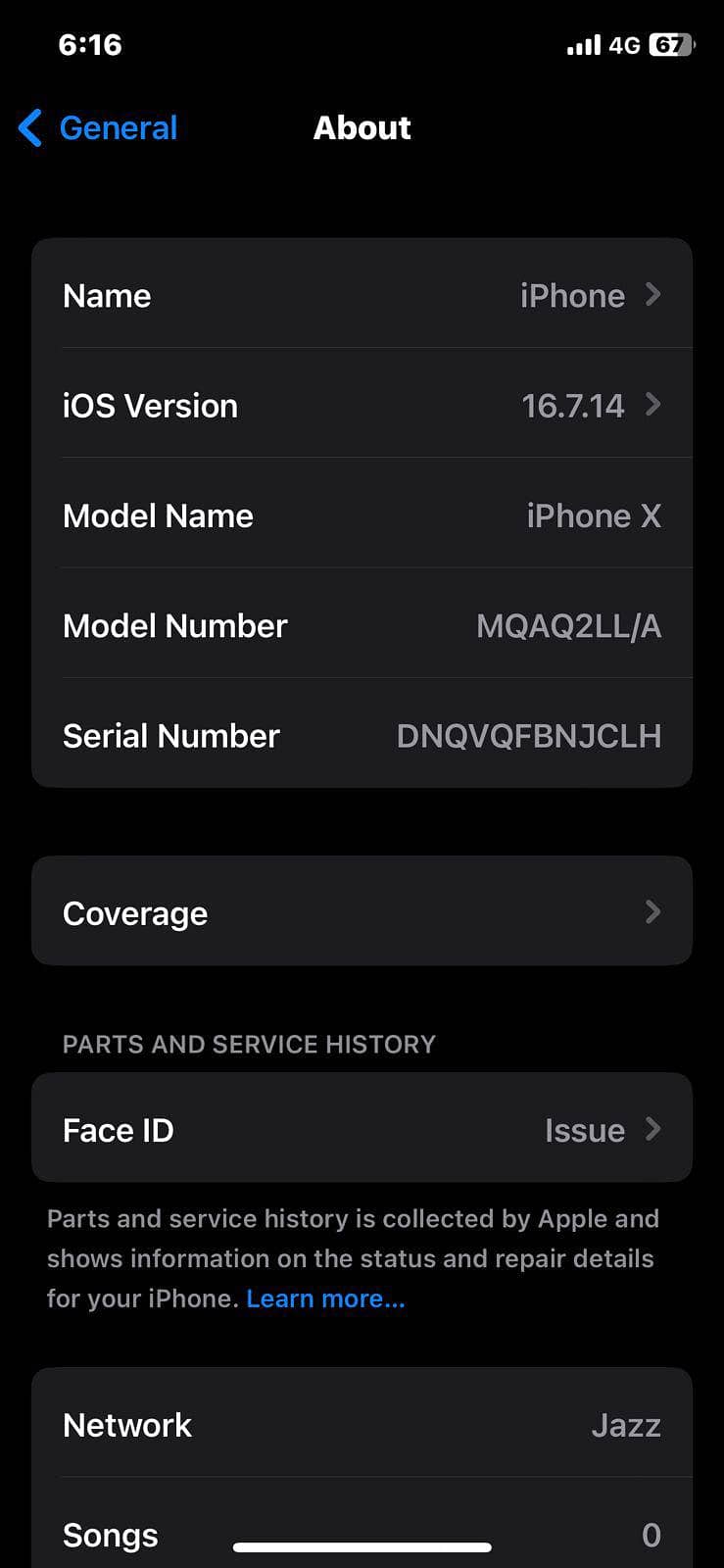 Apple iPhone X 6
