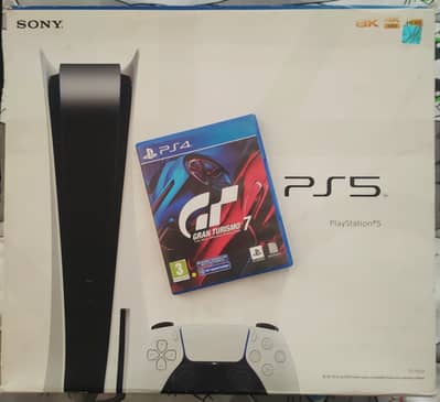PlayStation 5 Disc Edition US Region with GT7 & Original Controller