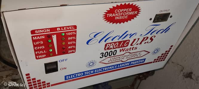 3000 KW ups