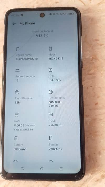 Tecno Spark 20