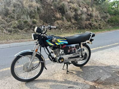 Honda 125 2026 model 3500km driven number ni laga