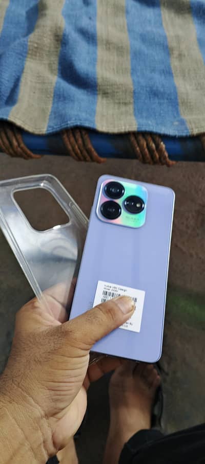 Nubia v60 design with box charger 16/256 just open box