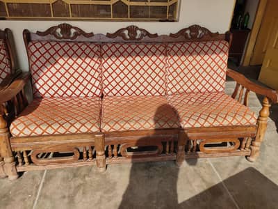 Sofa Set, 5 Seater, Tali wood, Ikhlas fernature