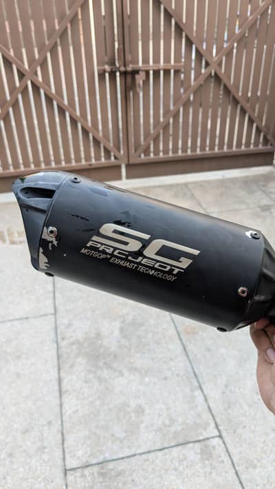 SC PROJECT exhaust