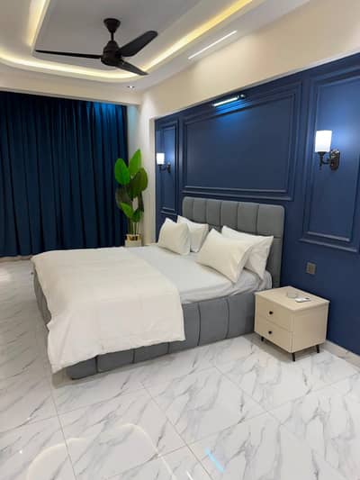 One bedroom apartment per day available Gulbug green Islamabad lukurya furnished apartment