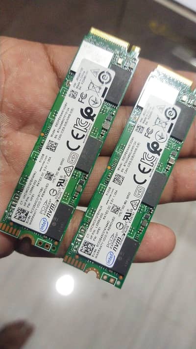 512GB INTEL 660P SERIES M2 SSD 2 peice