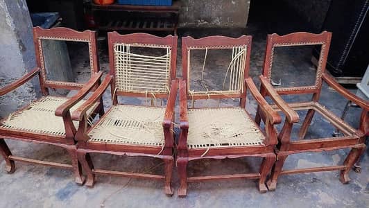 4 piece chair For Sale