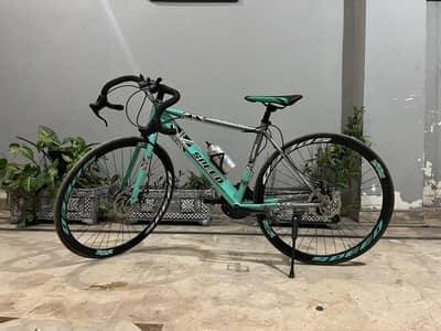 Speed Racing Bike - Mint Green (Urgent Sale)