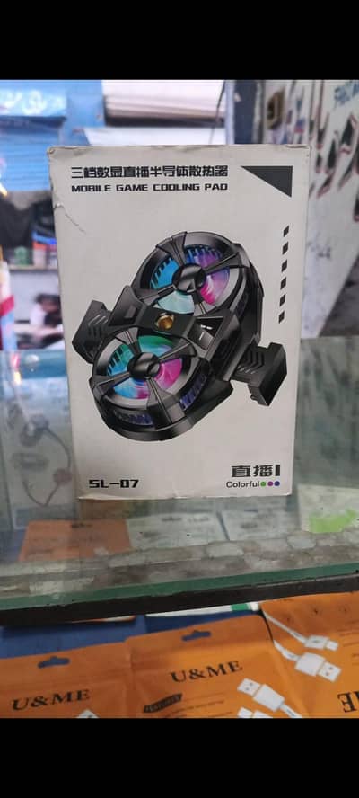gaming ohone cooler double fan