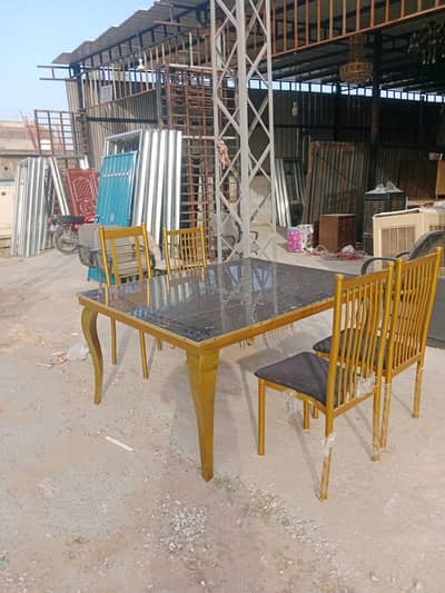 table and chairs