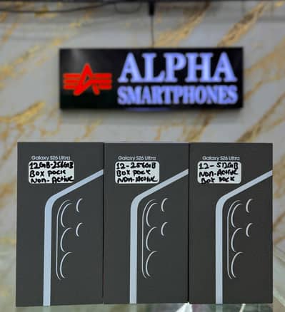 Samsung Mobile S26 Ultra box pack 12/256