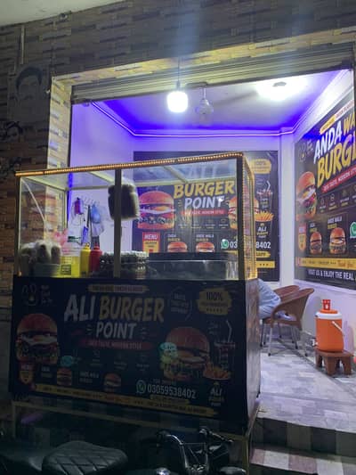Burger cart