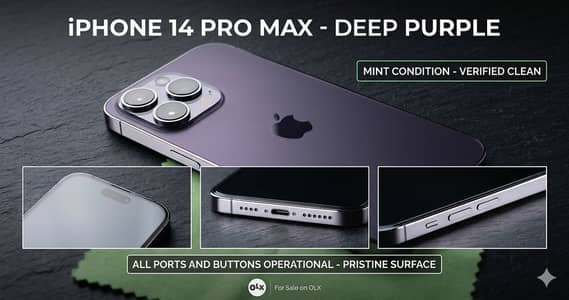 Apple iPhone 14 Pro Max mint condition non pta 128gb