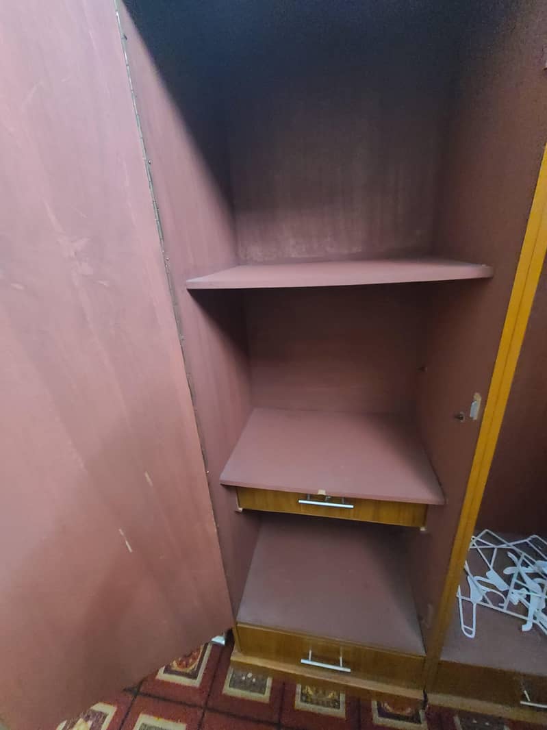 Double bed with full set. 6