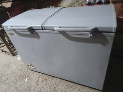 waves deep freezer double door
