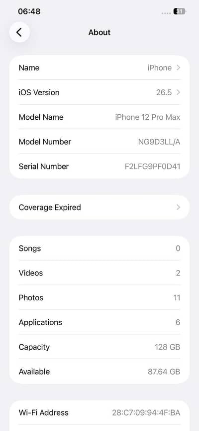Apple iPhone 12 Pro Max