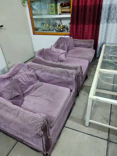 1 2 3 seater sofa sale in pure wood for sale urgent