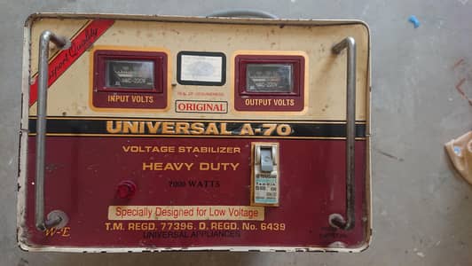 universal stabiliser 7000 watts