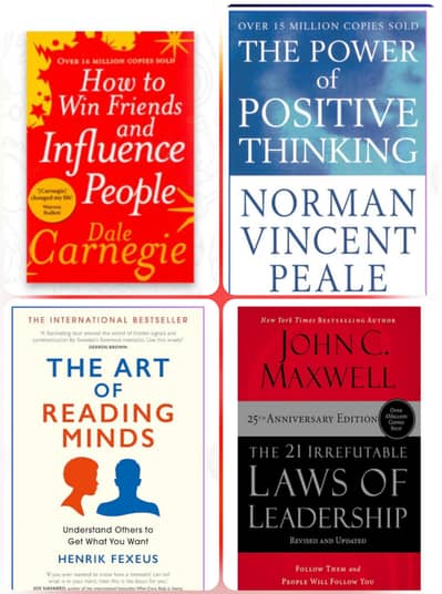 4 books pack self-help and non- fiction books